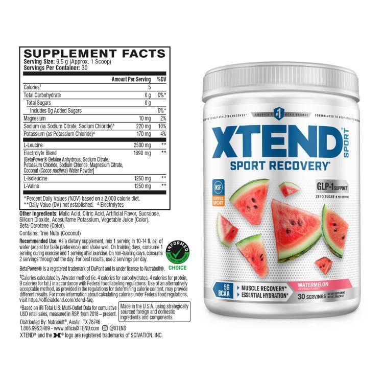限定値下げ BCAA エクステンド ダイエット トレーニング 筋トレ エクステンド BCAA ウォーターメロン味 パウダー 284g 約30回分 EXTND