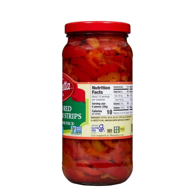 お米 赤ピーマンセット お取り寄せ メゼッタ ロースト赤ピーマンストリップ 473ml Mezzetta