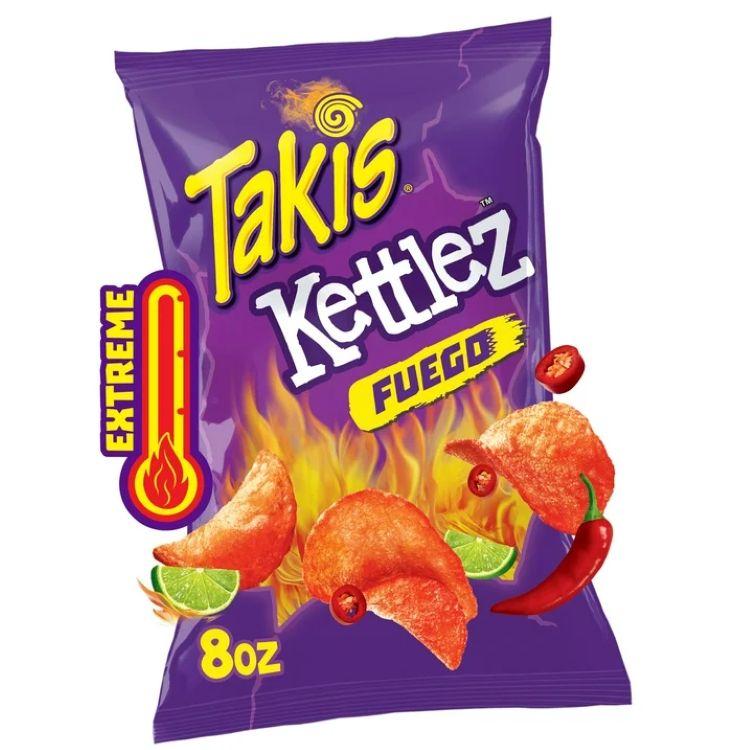 ポテチです。 お取り寄せ タキス フエゴ ケトルズ チリライム ポテトチップス 約227g