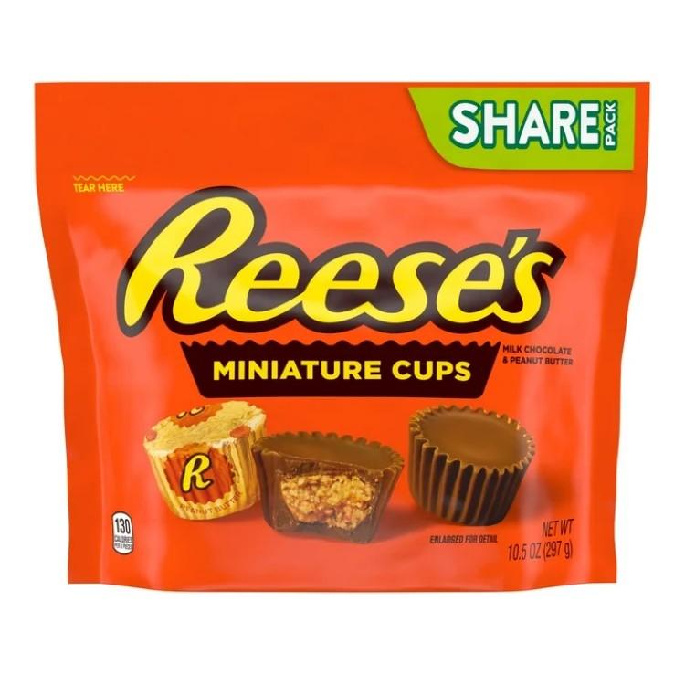 リーシーズ ミニチュア ミルクチョコレート ピーナッツバターカップ