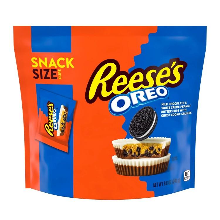 リーシーズ オレオ ミルクチョコレート＆ホワイトクリーム スナック