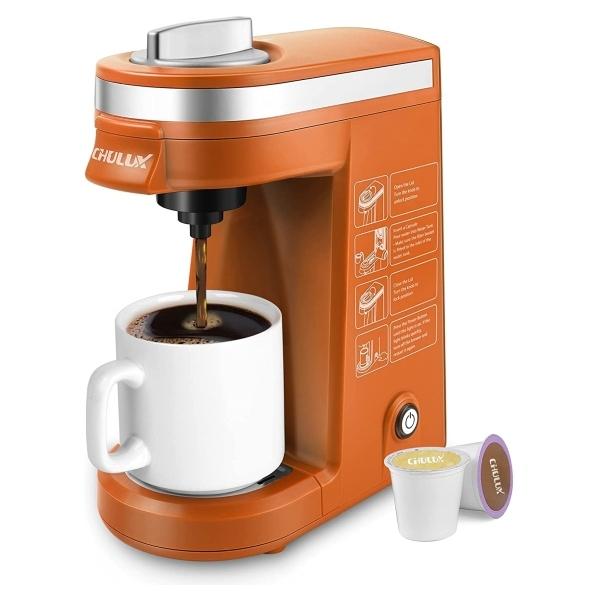 選べるカラー】カプセル式コーヒーメーカー シングルカップ 全5色