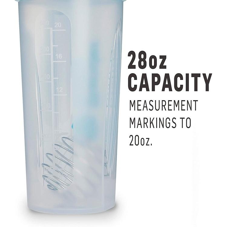 ブレンダーボトル クラシックシェイカーボトル クリアブラック 828ml (28oz) Blender Bottle Classic 28oz