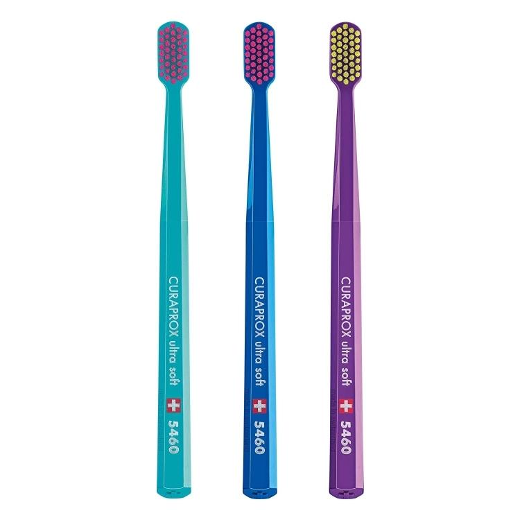 クラプロックス ウルトラソフト 歯ブラシ 大人用 3本入り Curaprox CS 5460 Ultra-Soft Toothbrush｜proteinusa｜02