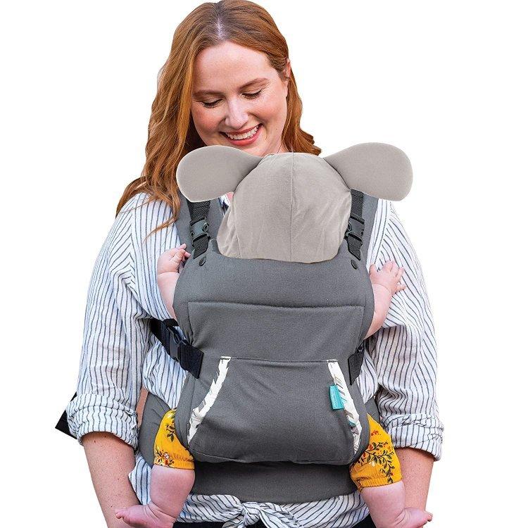 インファンティーノ カドルアップ キャリア フォックス&コアラ フード 抱っこ紐 Infantino CUDDLE UP FOX CARRIER AND KOALA HOOD｜proteinusa｜08