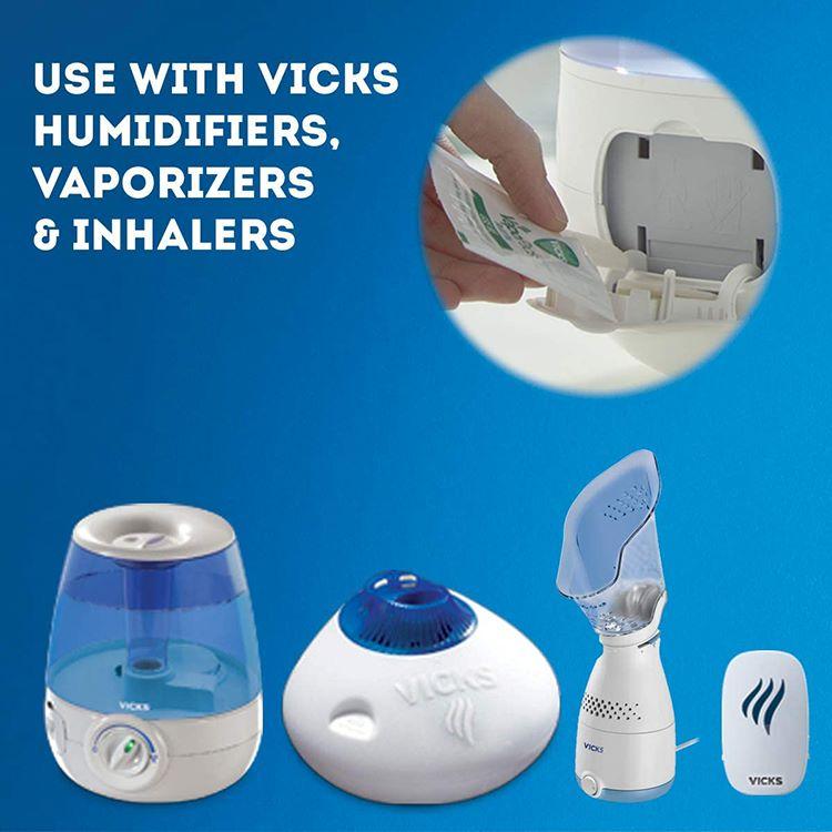 ヴィックス 加湿器用 ヴェポパッド ローズマリー・ラベンダー・ユーカリの香り 6枚入り Vicks Vapo Pads Rosemary Lavender & Eucalyptus 交換用｜proteinusa｜09