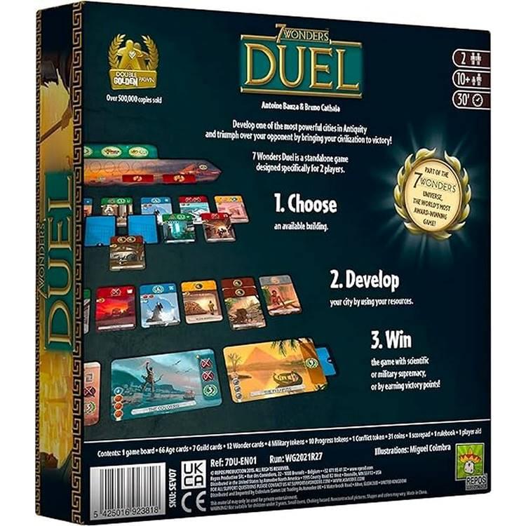 Repos Production 7 ワンダーズ デュエル ボード ゲーム Repos Production 7 Wonders Duel Board Game 世界の七不思議｜proteinusa｜04