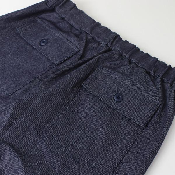 デニムパンツ メンズ ワイド 日本製 備後 11.5oz セルヴィッチ 青耳ストレッチデニム US ARMY イージー ベイカーパンツ AUD3609 | Audience | 06
