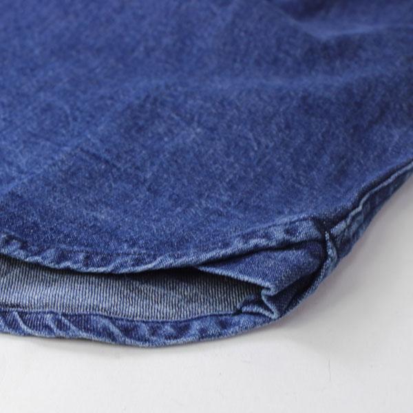 デニムシャツ メンズ 半袖 日本製 Audience オーディエンス 7oz ボタンダウンシャツ カジュアルシャツ 半袖シャツ | Audience | 11