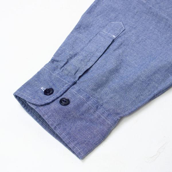 Audience オーディエンス 日本製 播州織 ダンガリー レギュラーカラー ボクシーAライン 長袖ワークシャツ AUD6581 | Audience | 06