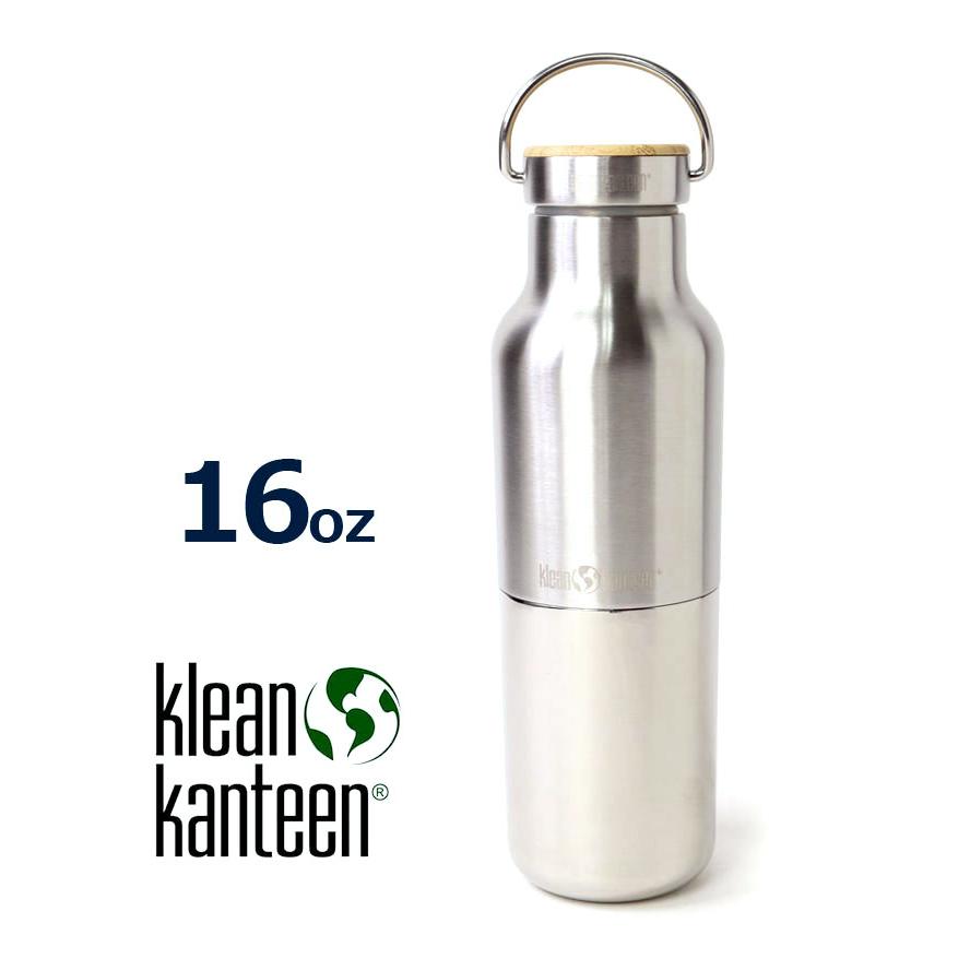 klean kanteen クリーンカンティーン ライズクラシック リフレクトバンブーキャップ 16oz 473ml 19322171488016 水筒 BPAフリー エコ マイボトル | Klean Kanteen
