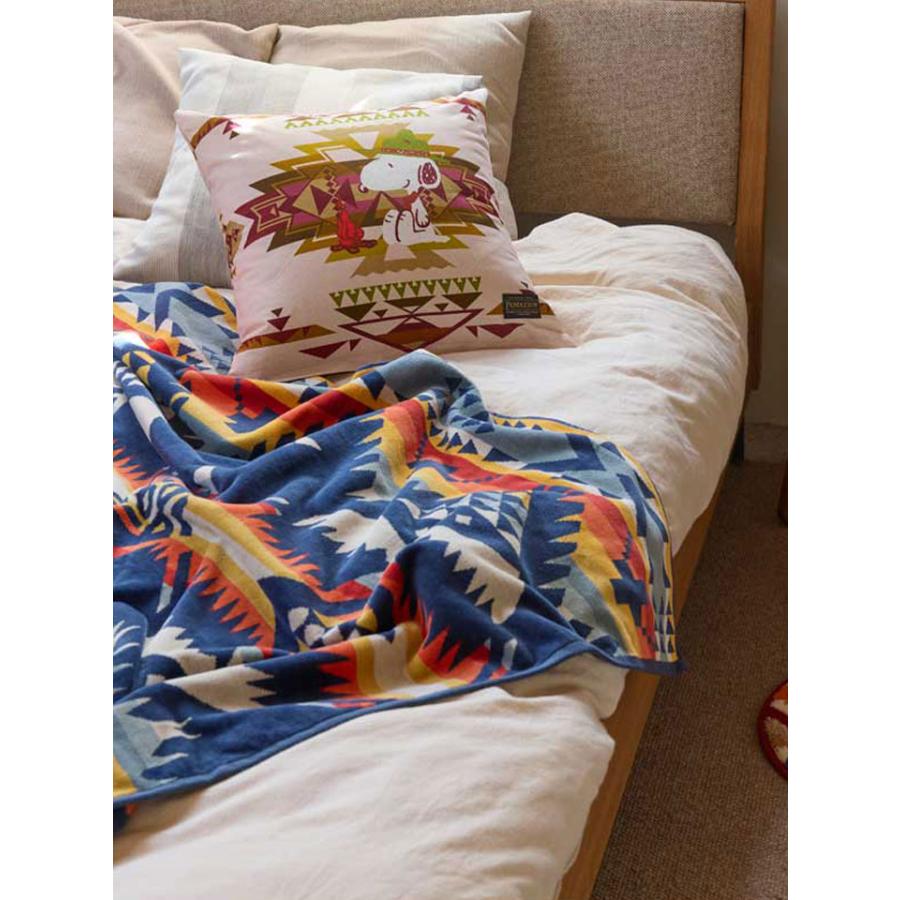 PENDLETON ペンドルトン PEANUTS Cushion Cover Highland Peak クッションカバー ハイランドピーク スヌーピー 45×45 コットン インテリア キャンプ アウトドア | PENDLETON | 06