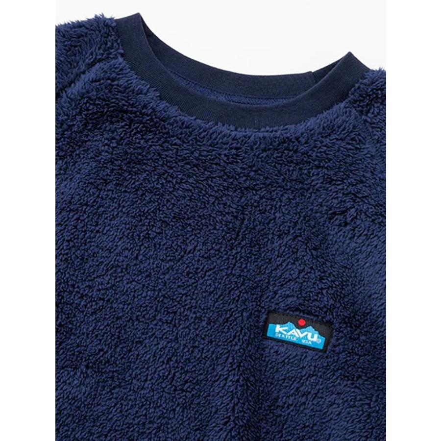 KAVU カブー シャギークルー 19822313 メンズ フリース プルオーバー クルーネック ボアフリース 長袖 軽量 保温 アウトドア キャンプ 秋冬 | KAVU | 07