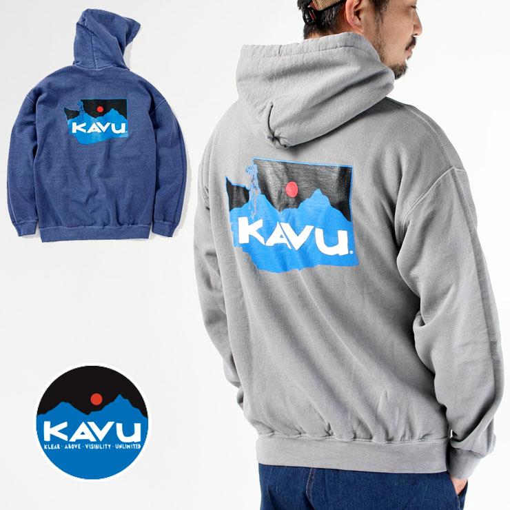 カブー パーカー KAVU  パーカー スウェット ワシントンマップパーカー メンズ レディース アウトドア ブランド キャンプ 服装 ファッション 秋 冬 秋冬 | KAVU