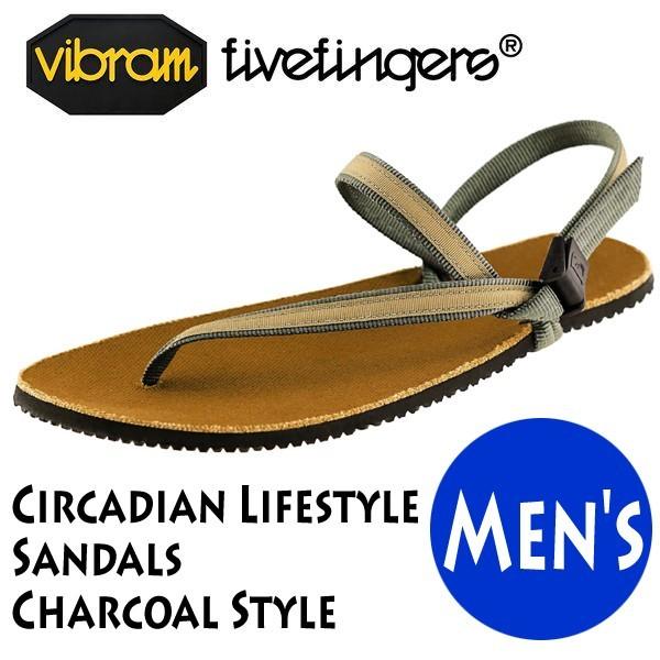 サンダル EARTH RUNNERS アースランナーズ Vibram FiveFingers ビブラム Circadian Lifestyle Sandals Charcoal Style 19ES0002 | Vibram FiveFingers