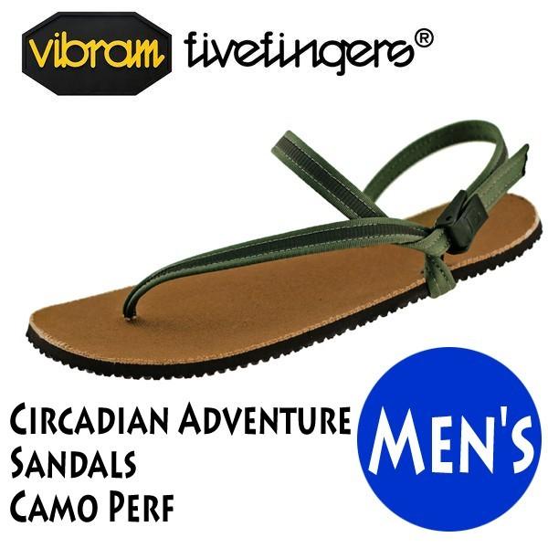 サンダル メンズ EARTH RUNNERS アースランナーズ Vibram FiveFingers ビブラム Circadian Adventure Sandals Camo Perf 19ES0005 | Vibram FiveFingers