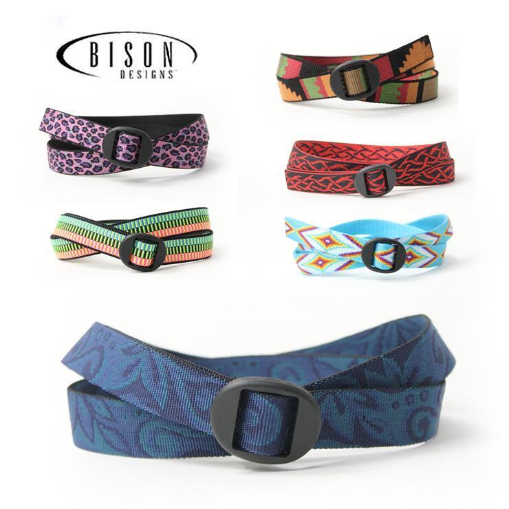 メンズ ベルト バイソンデザイン Bison Designs  25mm-30ｍｍ Ellipse ベルト 栓抜き付きバックル | BISON DESIGNS