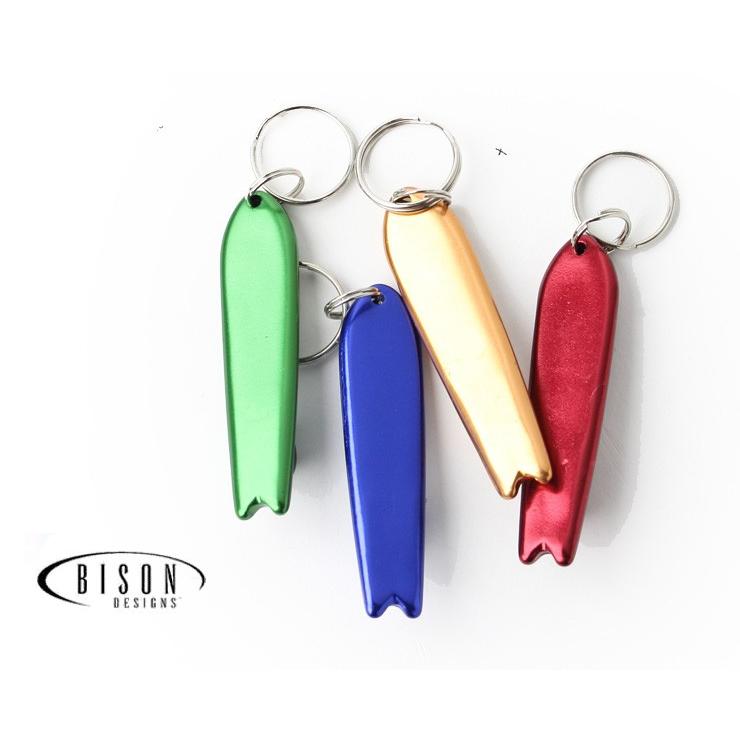 キーホルダー オープナー 栓抜 キャンプ 小物 フェス BISON DESIGNS バイソンデザインズ SURF BOARD OPENER オープナー | BISON（アウトドア） | 01