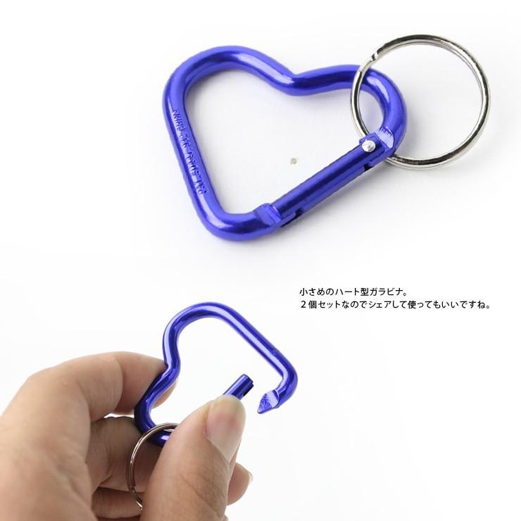 BISON DESIGNS バイソンデザインズ MICRO HEART -2PEACE /ハート カラビナ キーホルダー アウトドア | BISON DESIGNS | 02