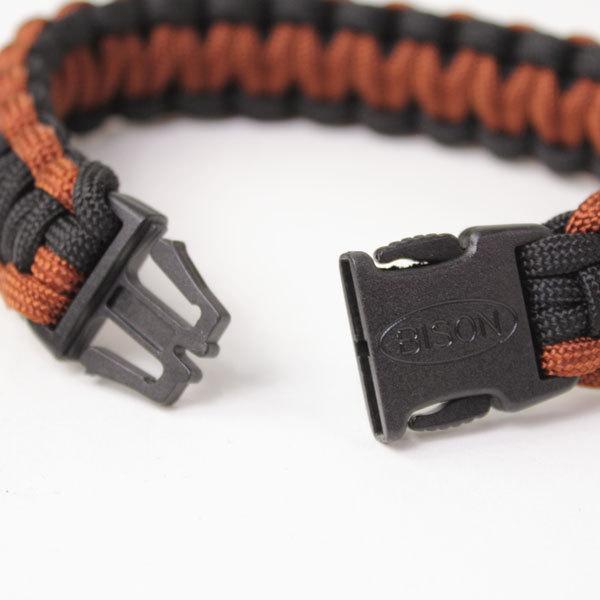 Bison Designs バイソンデザイン ブレスレット 19SR2 ET  パラコードブレス サバイバルブレス フェス ファッション | BISON DESIGNS | 08
