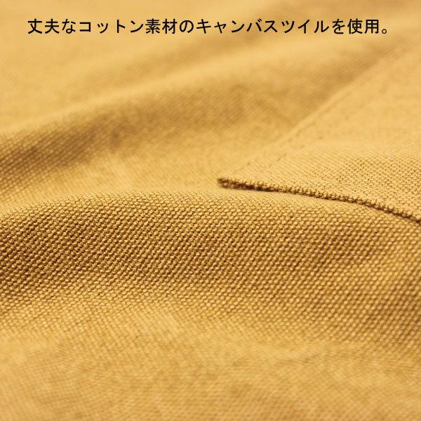 前掛け アウトドア エプロン メンズ かっこいい エプロン ショート丈 前掛け エプロン DIY ガーデニング キャンプ アウトドア | protocol | 07