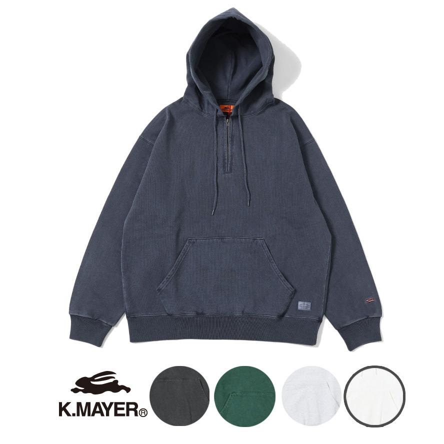 KRIFF MAYER クリフメイヤーヘビーウェイトピグメントハーフZIP 2425805 パーカー 裏毛 14.1オンス ヘビーウェイト | KRIFF MAYER