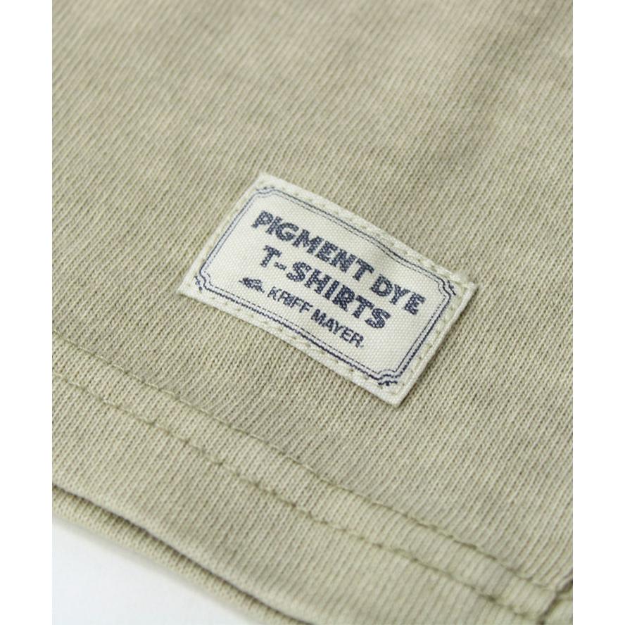 KRIFF MAYER クリフメイヤー ヘビーオンスピグメントフットボールTee メンズ tシャツ 2435808 チャコール | KRIFF MAYER | 08