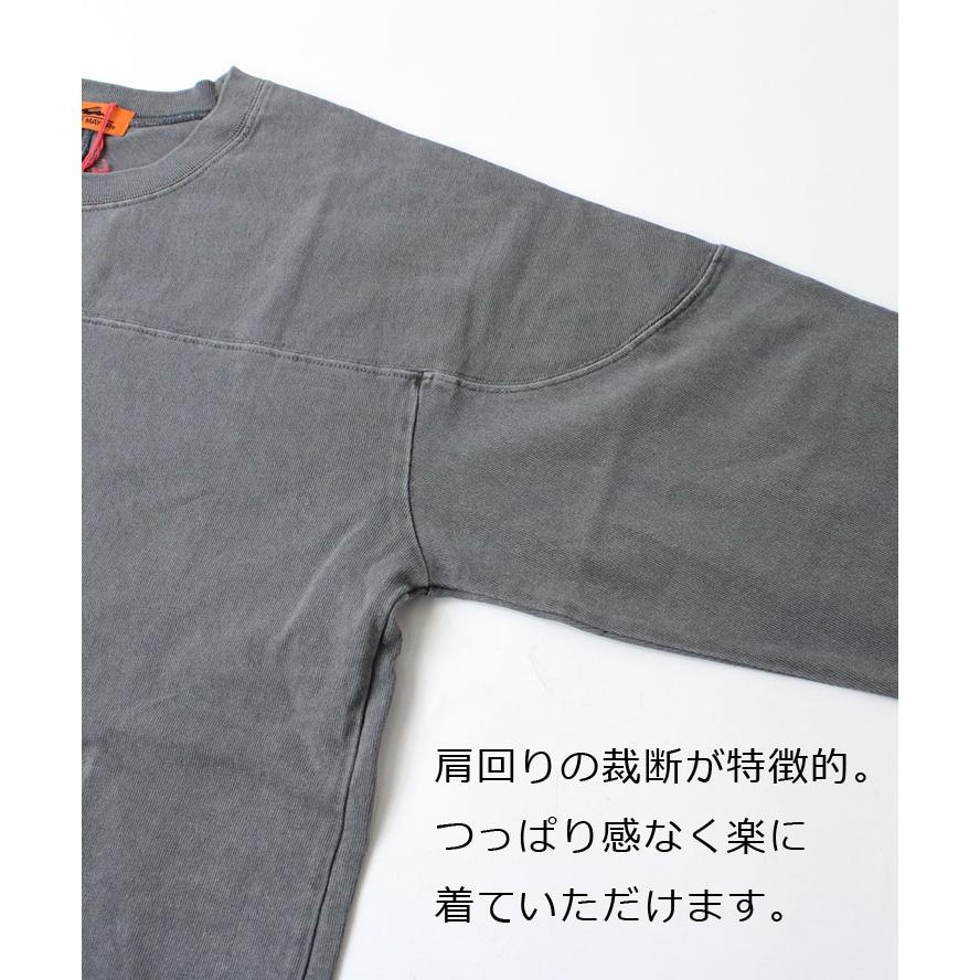 KRIFF MAYER クリフメイヤー ヘビーオンスピグメントフットボールTee メンズ tシャツ 2435808 ベージュ(20) | KRIFF MAYER | 06