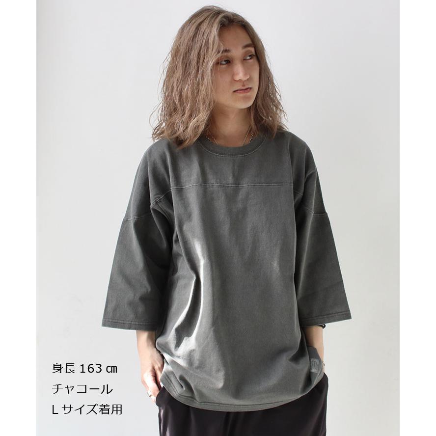 KRIFF MAYER クリフメイヤー ヘビーオンスピグメントフットボールTee メンズ tシャツ 2435808 ネイビー(79) | KRIFF MAYER | 02