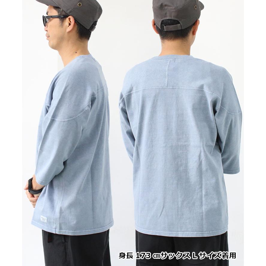 KRIFF MAYER クリフメイヤー ヘビーオンスピグメントフットボールTee メンズ tシャツ 2435808 ネイビー(79) | KRIFF MAYER | 04