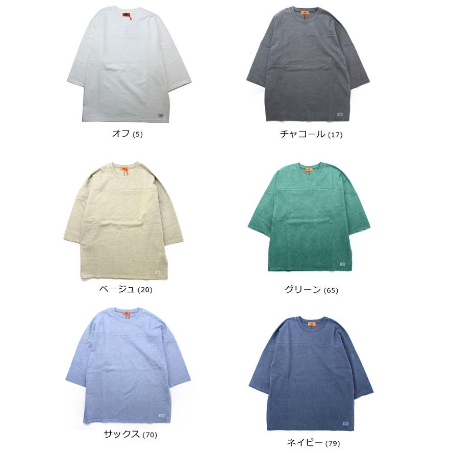 KRIFF MAYER クリフメイヤー ヘビーオンスピグメントフットボールTee メンズ tシャツ 2435808 ネイビー(79) | KRIFF MAYER | 10