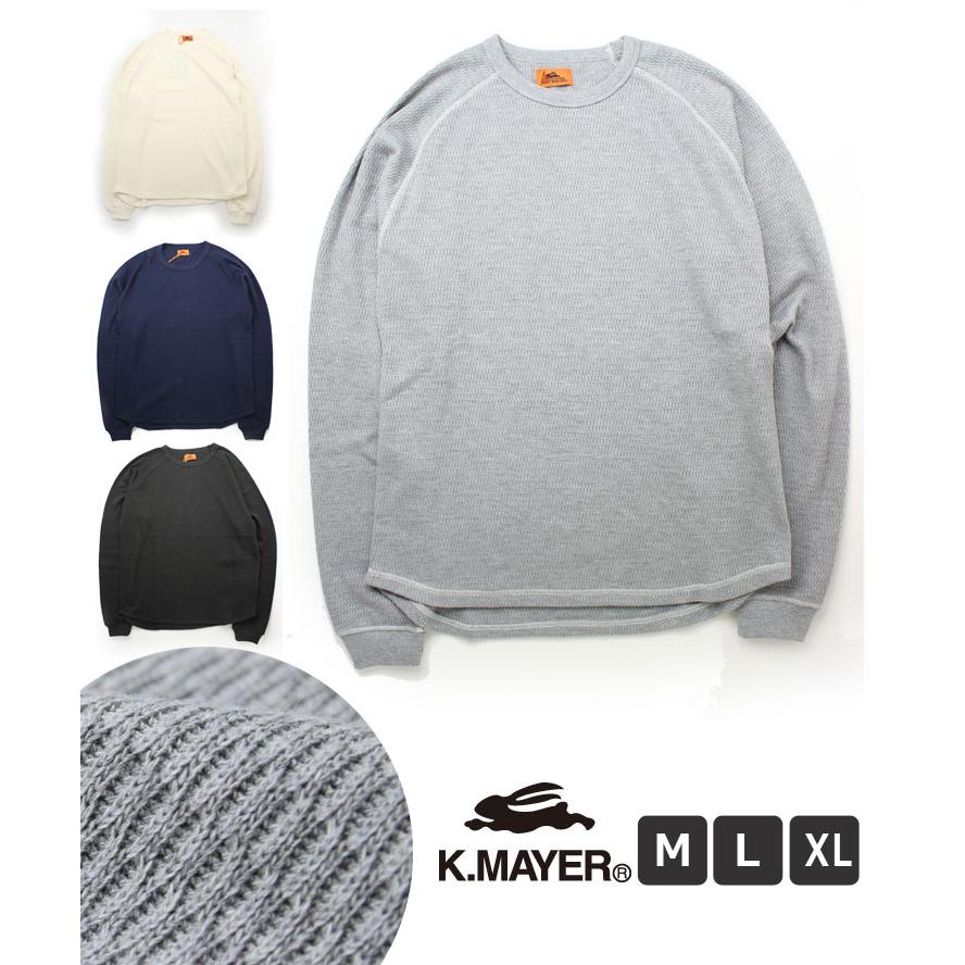 KRIFF MAYER クリフメイヤー ハニカムワッフルロンT メンズ  tシャツ 2437813 | KRIFF MAYER