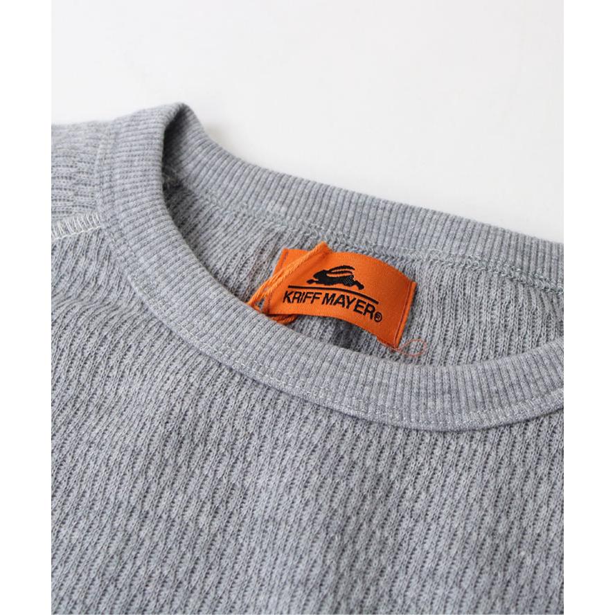 KRIFF MAYER クリフメイヤー ハニカムワッフルロンT メンズ  tシャツ 2437813 | KRIFF MAYER | 06