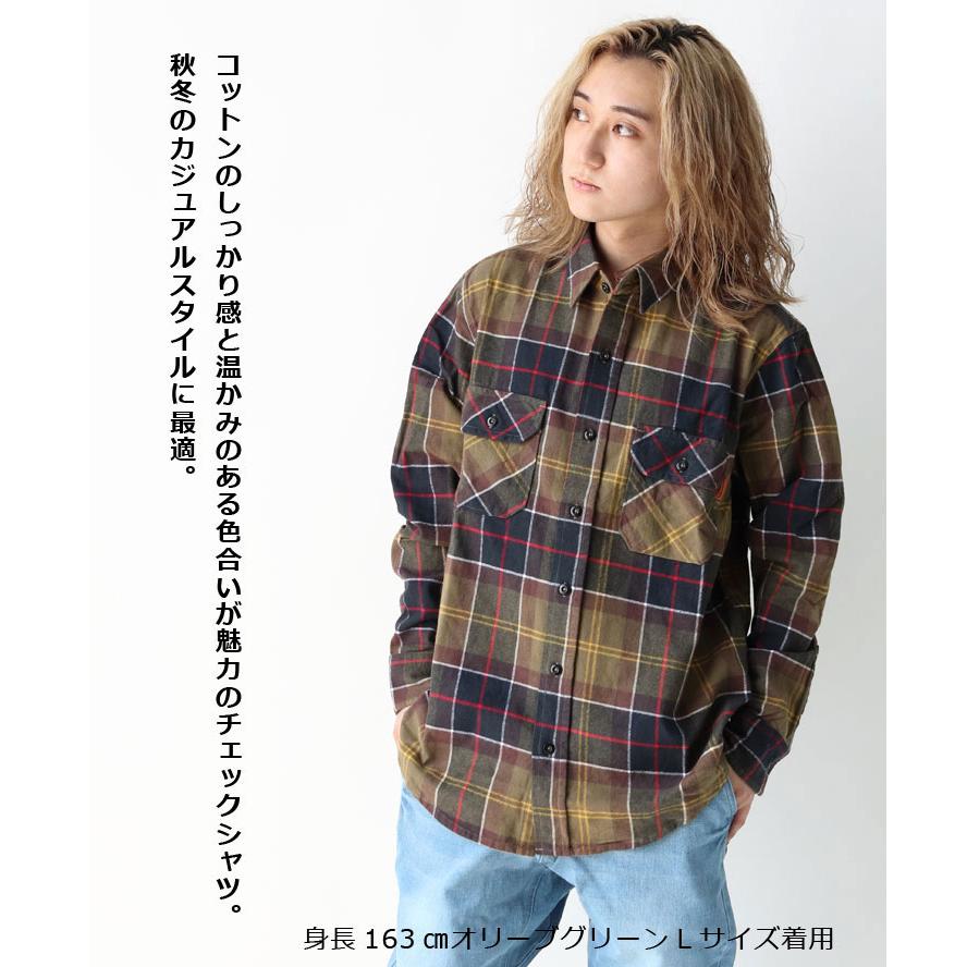 KRIFF MAYER クリフメイヤー ビエラチェック長袖シャツ 2516300 ユニセックス 綿100 コットン 微起毛 カジュアル | KRIFF MAYER | 06