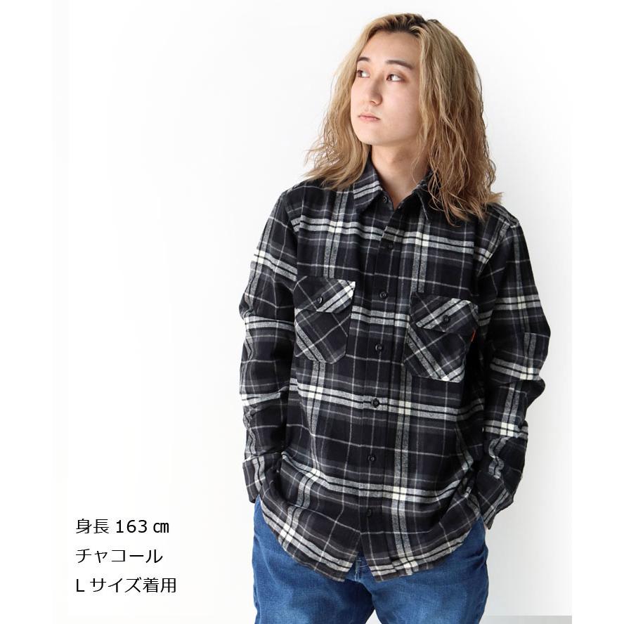 KRIFF MAYER クリフメイヤー ビエラチェック長袖シャツ 2516300 ユニセックス 綿100 コットン 微起毛 カジュアル | KRIFF MAYER | 08