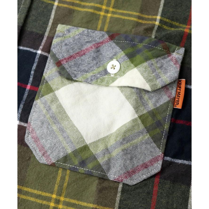 KRIFF MAYER クリフメイヤー ビエラチェック長袖シャツ 2516300 ユニセックス 綿100 コットン 微起毛 カジュアル | KRIFF MAYER | 11