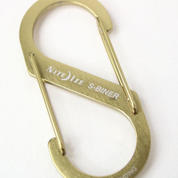 カラビナ キーホルダー NITEIZE ナイトアイズ エスビナーブラス #3 NI02708 ゴールド(SB320) / 男性 女性 メンズ レディース キーリング | NITE IZE | 04