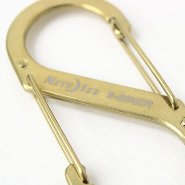 カラビナ キーホルダー NITEIZE ナイトアイズ エスビナーブラス #4 NI02709 ゴールド(SB420) / 男性 女性 メンズ レディース キーリング | NITE IZE | 04