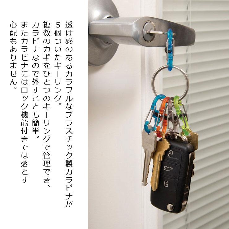 カラビナ キーホルダー NITEIZE ナイトアイズ キーリング プラスチックロッカー NI04002 / 男性 女性 メンズ レディース キーリング | NITE IZE | 02