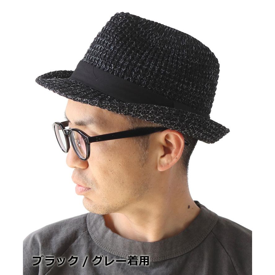 麦わら帽子 レディース メンズ 折りたたみ Regnuu リヌー アゼ編みポリブレード ハット つば広 UV 日除け帽子 ひよけ帽子 つば広帽子 | Regnuu | 14