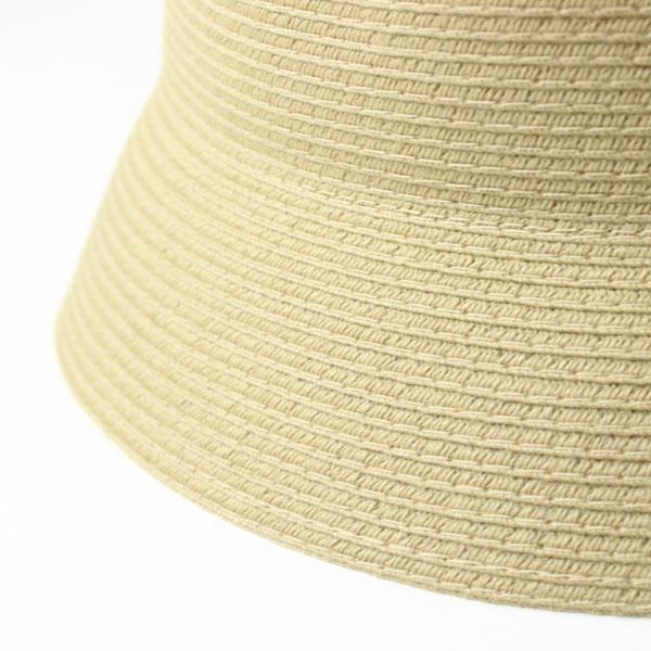 麦わら帽子 レディース 折りたたみ つば広帽子 uvカット 日除け帽子 ひよけ帽子 つば広麦わら帽子 ストローハット | protocol | 07