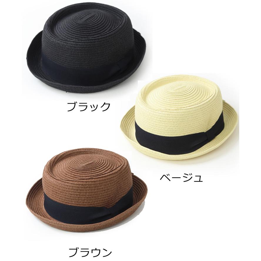 Regnuu ペーパーブレード ポークパイハット 麦わら帽子 メンズ レディース 春 夏 春夏 ベージュ | Regnuu | 14