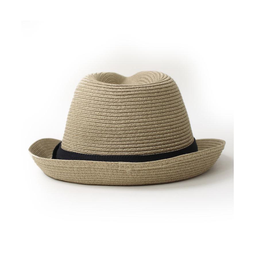 麦わら帽子 レディース メンズ 折りたたみ  Regnuu リヌー 細編みポリブレード ハット 10631 つば広麦わら帽子 UV | Regnuu | 21
