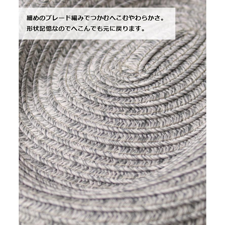麦わら帽子 レディース メンズ 折りたたみ  Regnuu リヌー 細編みポリブレード ハット 10631 つば広麦わら帽子 UV | Regnuu | 13