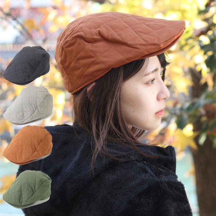 ハンチング帽 メンズ 冬 レディース 帽子 キルティング ハンチング 帽子 ハンチングキャップ アウトドア レトロ 耐寒 防風 厚手 | protocol