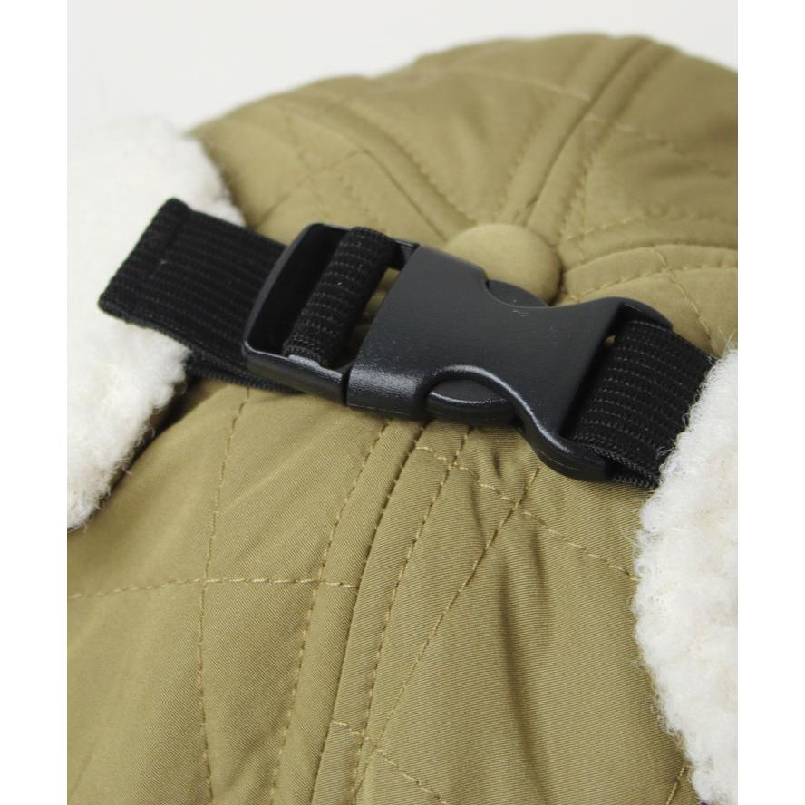 トラッパーハット 耳あて付き 帽子 レディース 耳当て付きキャップ 防寒 登山 レディース 帽子 フライトキャップ つば付きニット帽 | protocol | 09