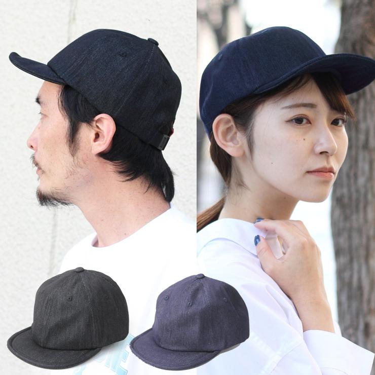 アンパイヤ キャップ ショートつば デニム レディース ANCHOR（ファッション） キャップ 帽子 CELEB デニム メッシュ
