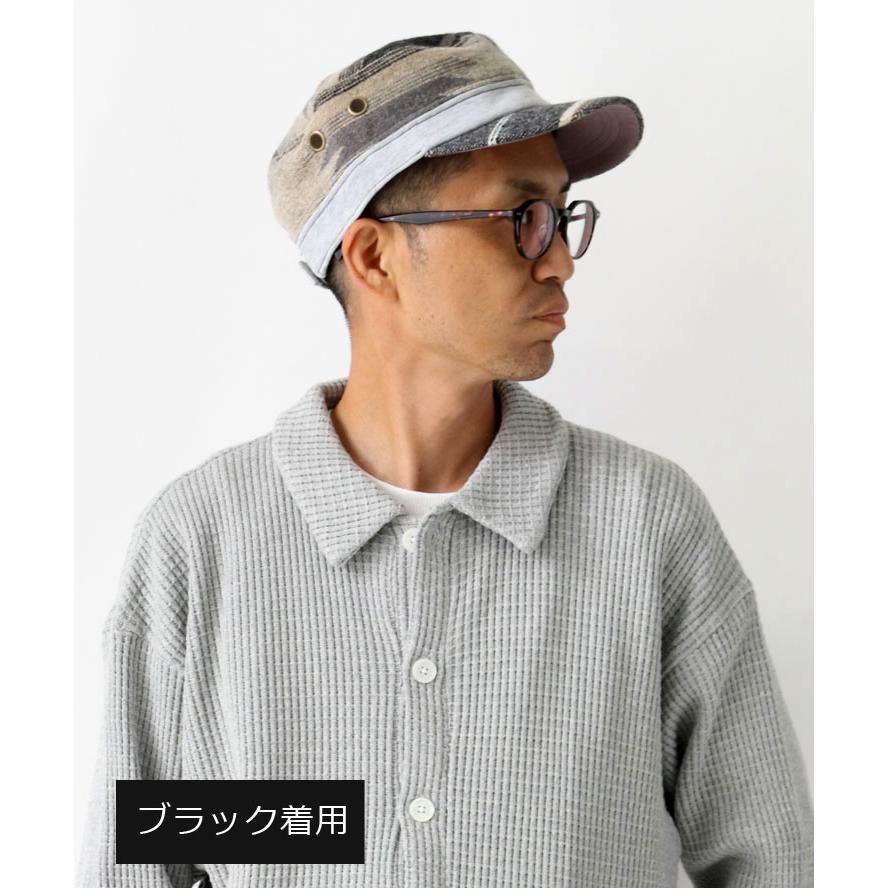 Regnuu リヌー オルテガ ワークキャップ ビレイルキャップ 帽子 メンズ レディース ユニセックス ウール混 サイズ調整可 | Regnuu | 04