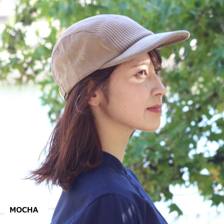 帽子 メンズ レディース コーデュロイ パッチワーク ジェットキャップ 30593 | Regnuu | 07