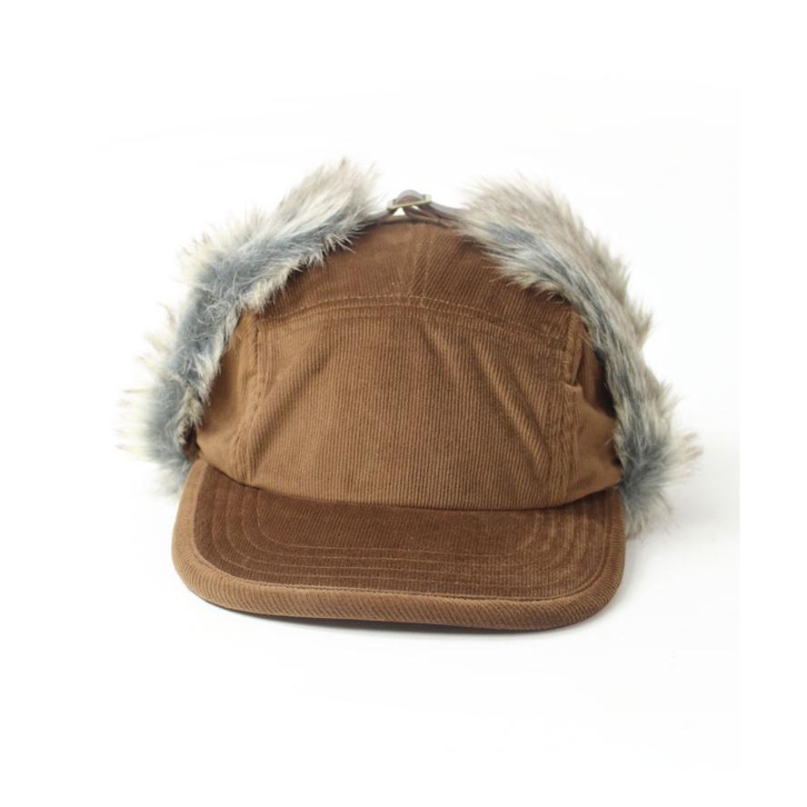 トラッパーハット 耳あて付き 帽子 レディース 耳当て付きキャップ 防寒 登山 レディース 帽子 フライトキャップ つば付きニット帽 | protocol | 07